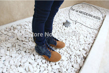 Toddler Baby Kids Girls Blue Denim Pencil Pants Zipper Slim Skinny TrousersFree ping NW