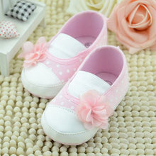 Toddler Baby Princess Girls Flower Crib Shoes Soft Sole Slippers Sneakers Shoes 0-18 M NW