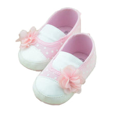 Toddler Baby Princess Girls Flower Crib Shoes Soft Sole Slippers Sneakers Shoes 0-18 M NW