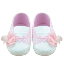 Toddler Baby Princess Girls Flower Crib Shoes Soft Sole Slippers Sneakers Shoes 0-18 M NW