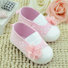 Toddler Baby Princess Girls Flower Crib Shoes Soft Sole Slippers Sneakers Shoes 0-18 M NW