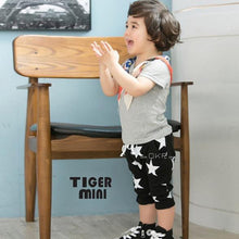 Toddler Boys 2-6 Year Cotton Harem Shorts Pants Kids Casual Stars Pattern Trousers NW