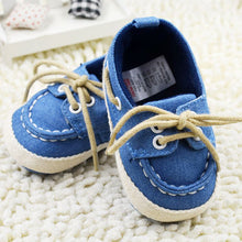 Toddler Boys Girls First Walkers Soft Sole Crib Canvas Shoes Lace-up Sneaker Baby Shoes Prewalker Footwear Newborn Kids Shoes NW