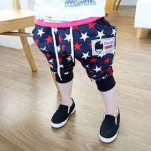Toddler Girls Stars Pattern Harem Pants Cotton Trousers Collapse Pants Bottoms NW