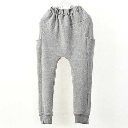 Toddler Kid Girls Long Trousers Casual Dog Pattern Bottoms Cotton Harem Pants Sports NW