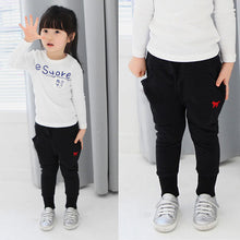 Toddler Kid Girls Long Trousers Casual Dog Pattern Bottoms Cotton Harem Pants Sports NW