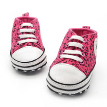 Toddlers Baby Leopard Canvas Casual Sneakers Soft Sole Crib Shoes Walking Shoes 0-18M NW