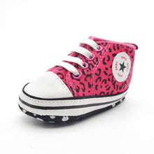 Toddlers Baby Leopard Canvas Casual Sneakers Soft Sole Crib Shoes Walking Shoes 0-18M NW