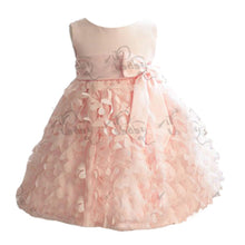 Toddlers Kids Girls Pettiskirt Party Dress Flower Clusters Bow Fluffy Dress 1-6Y NW