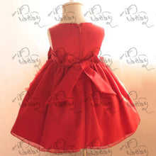 Toddlers Kids Girls Pettiskirt Party Dress Flower Clusters Bow Fluffy Dress 1-6Y NW