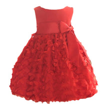 Toddlers Kids Girls Pettiskirt Party Dress Flower Clusters Bow Fluffy Dress 1-6Y NW