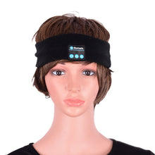 Unisex Knitted Wireless Bluetooth Sports Sleeping Headband Headset Headphone Speaker Mic NW