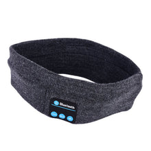Unisex Knitted Wireless Bluetooth Sports Sleeping Headband Headset Headphone Speaker Mic NW