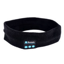 Unisex Knitted Wireless Bluetooth Sports Sleeping Headband Headset Headphone Speaker Mic NW