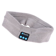 Unisex Knitted Wireless Bluetooth Sports Sleeping Headband Headset Headphone Speaker Mic NW