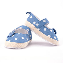 White Dot Bowknot Baby Girl Shoes Toddler Prewalker Simple Baby Shallow First Walker Lisa's Store NW