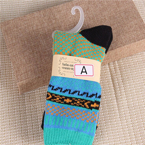 Vintage Stripes Men Women Socks Casual Cotton Warm Socks Fashion Design NW