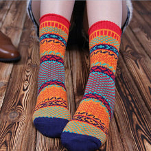 Vintage Stripes Men Women Socks Casual Cotton Warm Socks Fashion Design NW