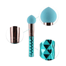 Women Beauty Makeup Brushes Powder Puff Brush Cosmetic Makeup Sponge Foundation Make up Sponge Brush NW