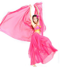 Women Belly Dance Dancing Costume Dress Chiffon Shawl Veil Scarves 250*120CM NW
