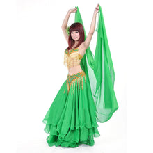 Women Belly Dance Dancing Costume Dress Chiffon Shawl Veil Scarves 250*120CM NW