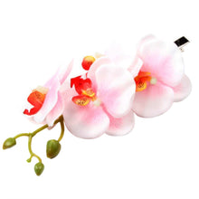 Women Butterfly Orchid Flower Hair Clip Barrette Pin Bridal Wedding Prom Party Hair Decoration NW
