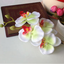 Women Butterfly Orchid Flower Hair Clip Barrette Pin Bridal Wedding Prom Party Hair Decoration NW