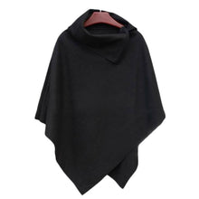 Women Casual Oversized Batwing wool Jacket Poncho Cloak loose Outwear NW