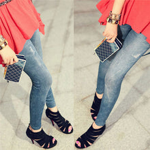 Women Denim Jeans Sexy Skinny Leggings Jeggings Stretch Pants Trousers YQ NW