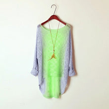 Women Girl Loose Long Pullover Irregular Long Sleeve Casual Blouse Tops NW