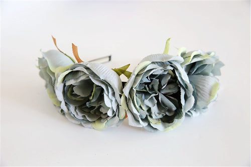 Women Girl Beach Chic Nice Handmade Floral Crown Flower Headband Hair Garland Wedding Party Headpiece NW