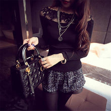 Women Long Sleeve Knitted Jumper Sweater Tops Pullover Top Casual Tee T shirt T34 NW