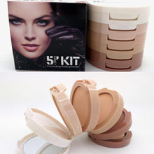 Women Makeup Cosmetic Contour Shading Concealer Powder Palette 5 Colors New B63 NW