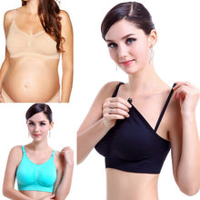 Women Padded Bra Underwear Full Coverage Maternity Breasting Feeding Tanks NW