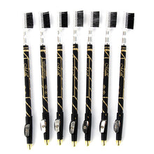 Women Pen Eyebrow Pencil Waterproof Eyebrow Comb Brush Makeup Tool LZH7 NW