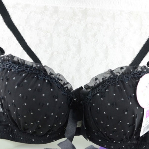 Women Push Up Bra Bowknot Lace Bras Lingerie Underwear Underwired Brassiere 32 34 36 Cup B NW
