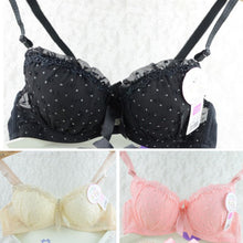 Women Push Up Bra Bowknot Lace Bras Lingerie Underwear Underwired Brassiere 32 34 36 Cup B NW