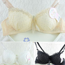 Women Push Up Bra Bowknot Lace Bras Lingerie Underwear Underwired Brassiere 32 34 36 Cup B NW