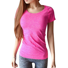 Women Quick Drying casual Top workout Fitness exercise Soft Breathable T-shirt GY69 NW