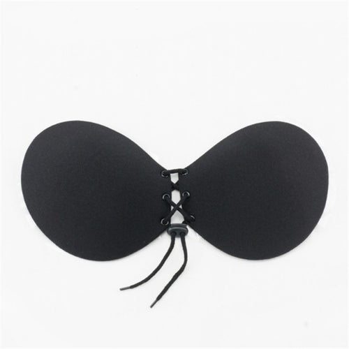 Women Self Adhesive Strapless Bandage Stick Gel Silicone Push Up Invisible Bra For Women Lingerie Cup ABCD NW