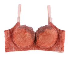 Women Sexy Deep V Underwire Gathered Bra Push Up Comfy Brassiere Underwear Lingerie 34-38C NW