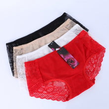Women Sexy Lace Lingerie V-string Briefs Panties Thongs G-string Underwear Plus Size NW