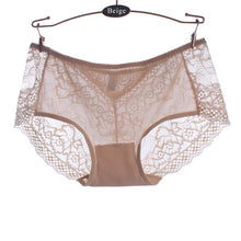 Women Sexy Lace Lingerie V-string Briefs Panties Thongs G-string Underwear Plus Size NW