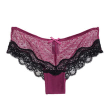 Women Sexy Lace Panties Women's Low Waist Briefs Underwear Thongs Sexy Mesh Lace Underwear Female NW
