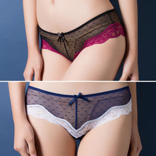 Women Sexy Lace Panties Women's Low Waist Briefs Underwear Thongs Sexy Mesh Lace Underwear Female NW