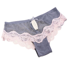 Women Sexy Lace Panties Women's Low Waist Briefs Underwear Thongs Sexy Mesh Lace Underwear Female NW