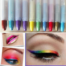 Women Sexy Waterproof Shimmer Eyeliner Lip Liner Eye Shadow Pencil Makeup Tool NW