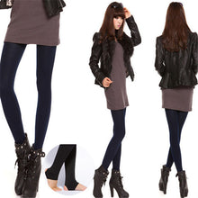 Women Skinny Solid Color Jeggings Stretchy Sexy Pants Soft Warm Leggings NW