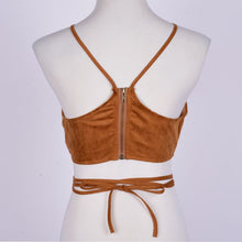 Women Strap Bra Tank Bustier Vest Crop Tops Bralette Halter Beach Clubwear S-XL NW