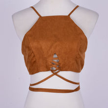 Women Strap Bra Tank Bustier Vest Crop Tops Bralette Halter Beach Clubwear S-XL NW